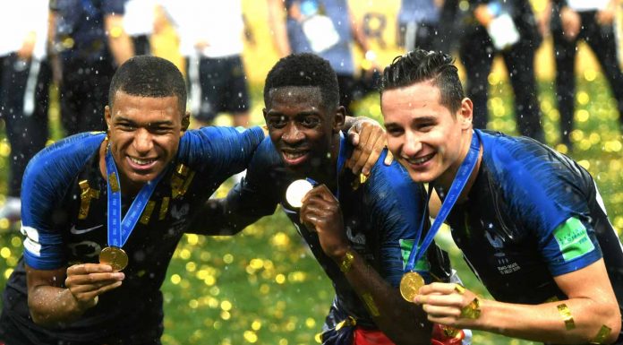 Mbappe Dembele Thauvin