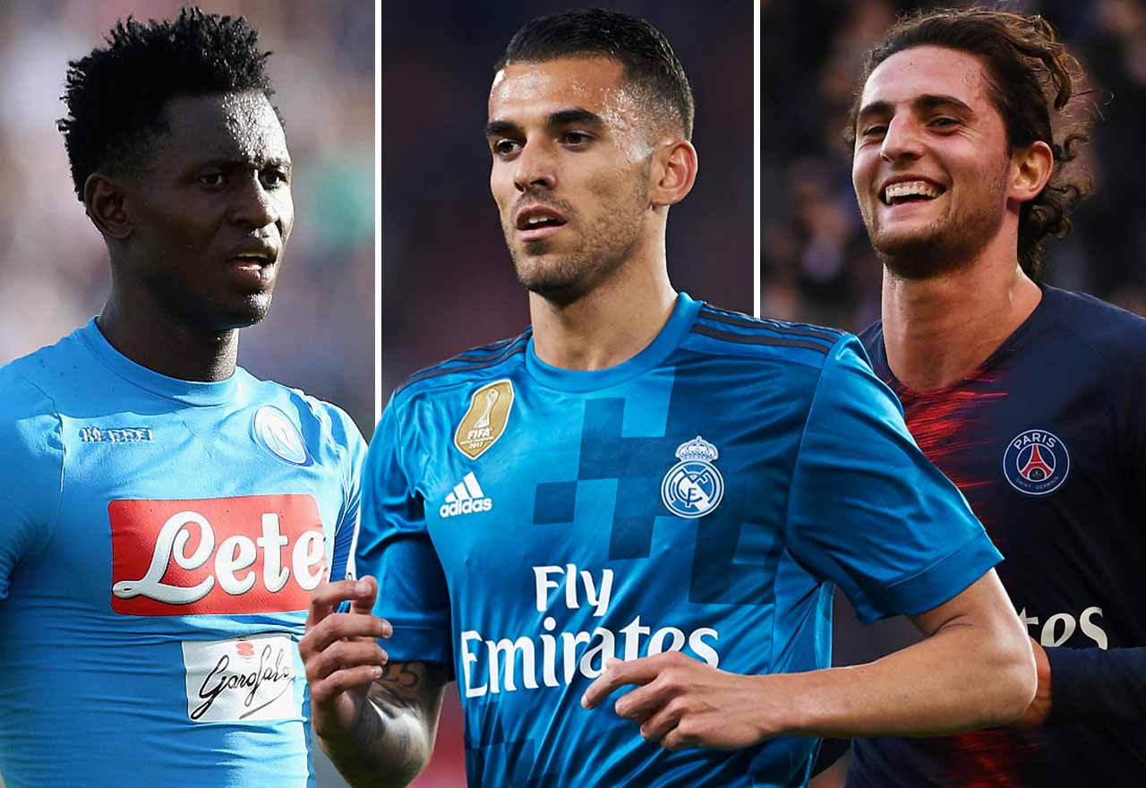 Midfielders