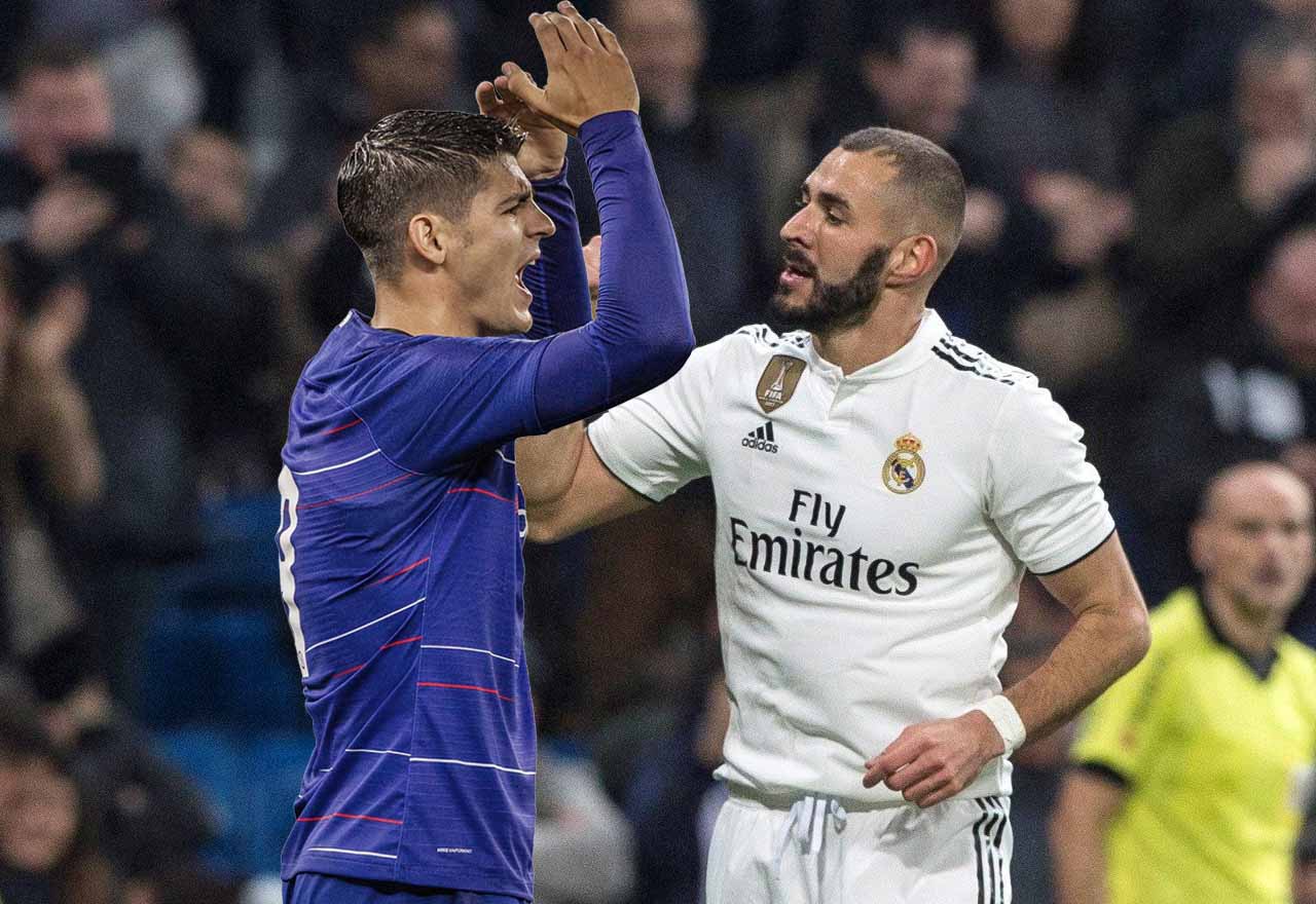 Alvaro Morata Karim Benzema