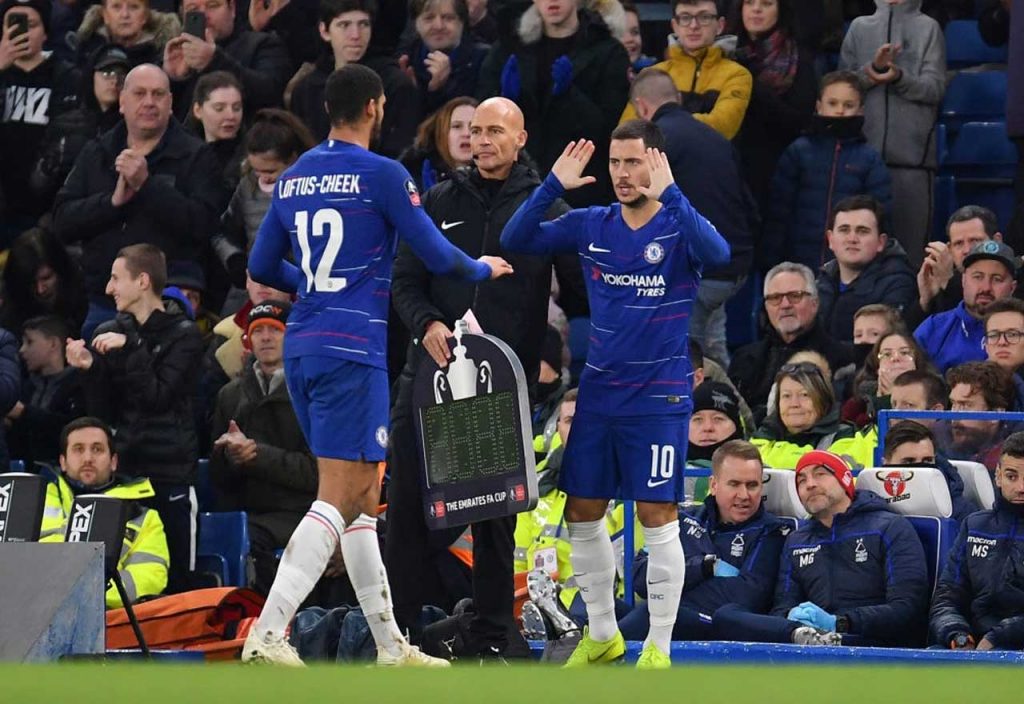 Loftus Cheek Eden Hazard