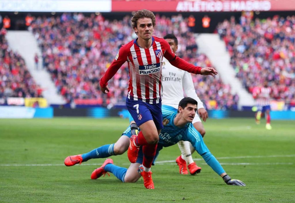 Antoine Griezmann Thibaut Courtois