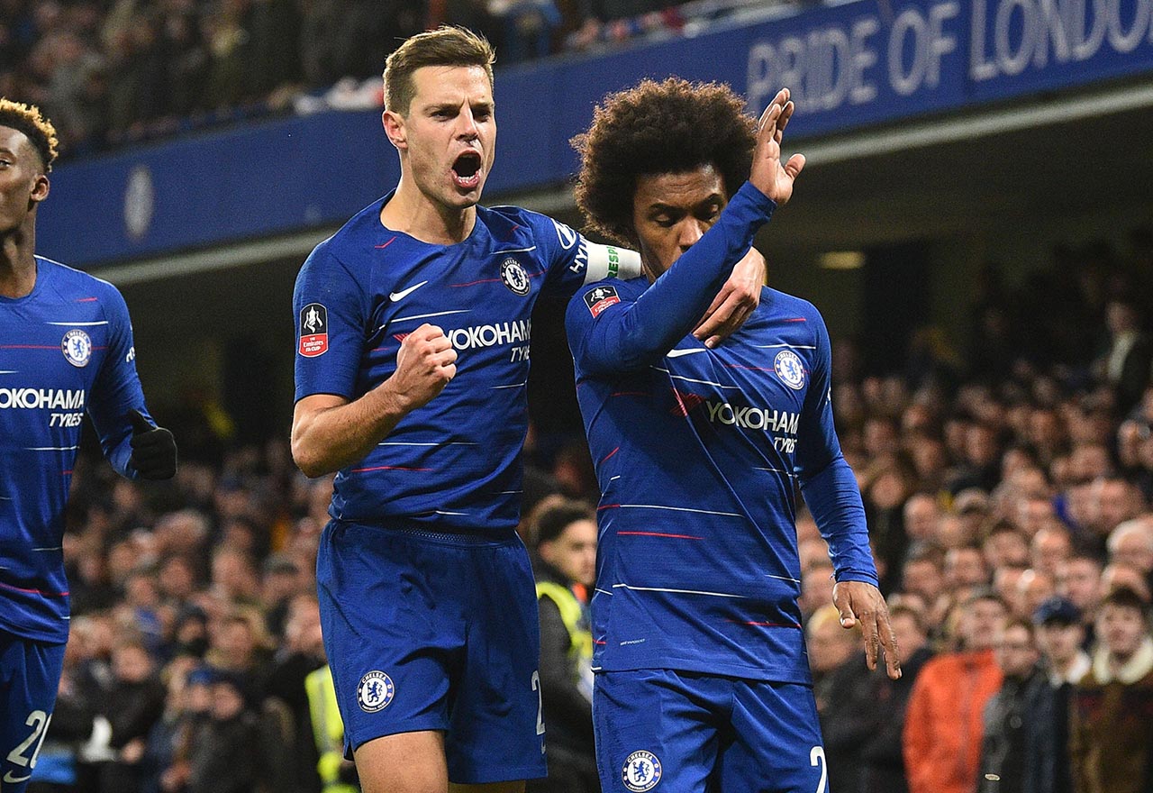 Azpilicueta And Willian