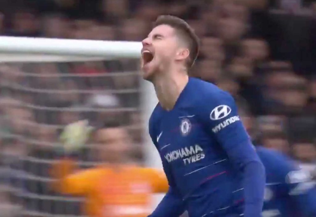 Jorginho Celebration
