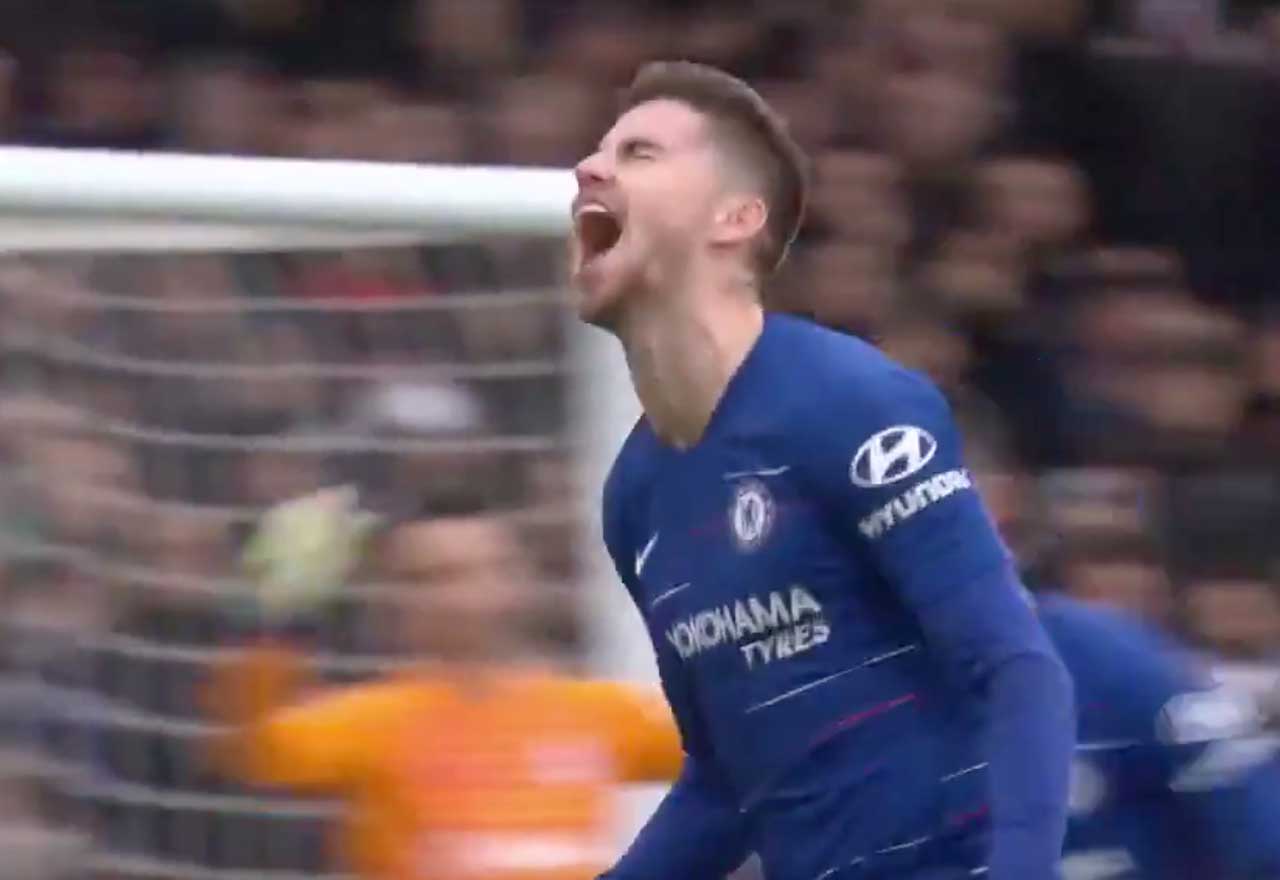 Jorginho Celebration