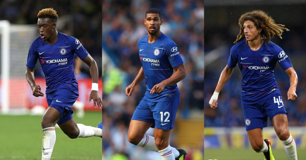 Hudson-Odoi, Loftus-Cheek & Ampadu