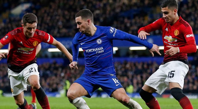 Eden Hazard Vs Manchester United