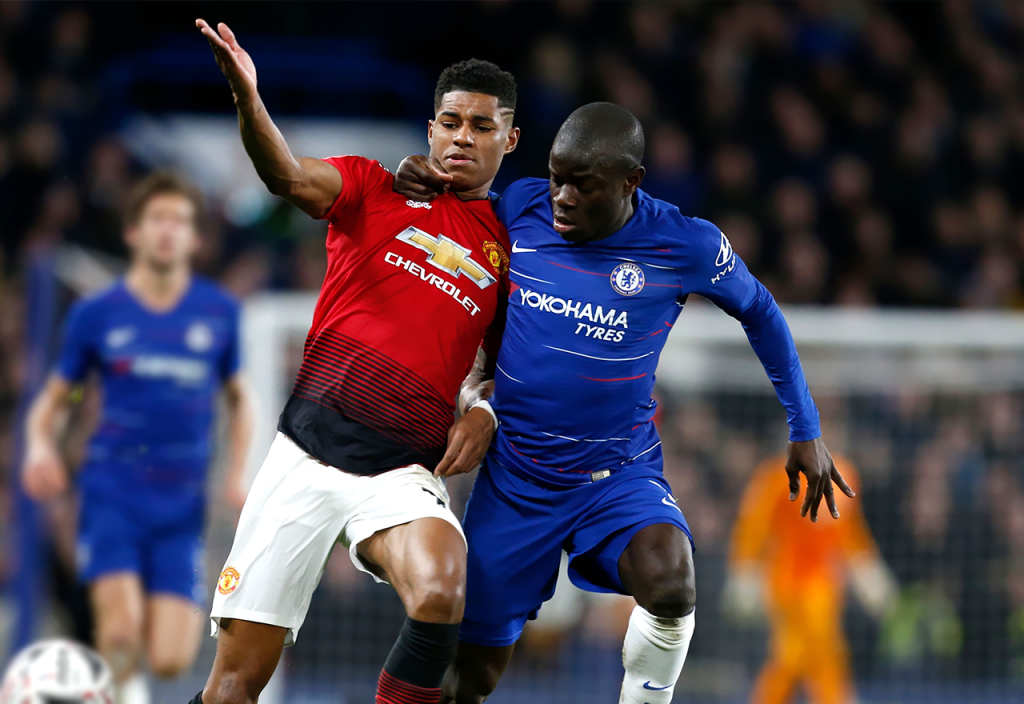 Ngolo Kante Vs Man Utd