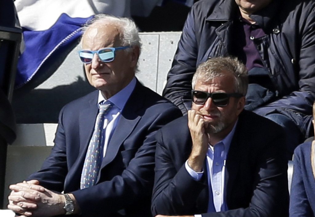 Bruce Buck Roman Abramovich Kerry Getty