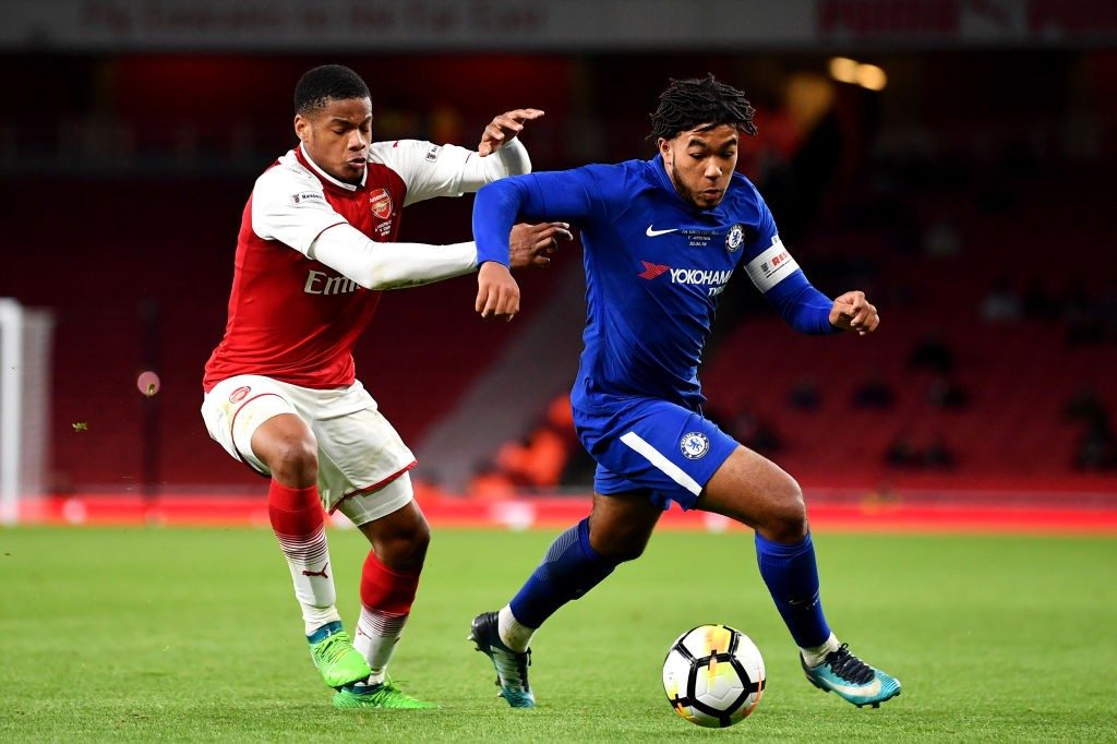 Reece James v Arsenal youth cup