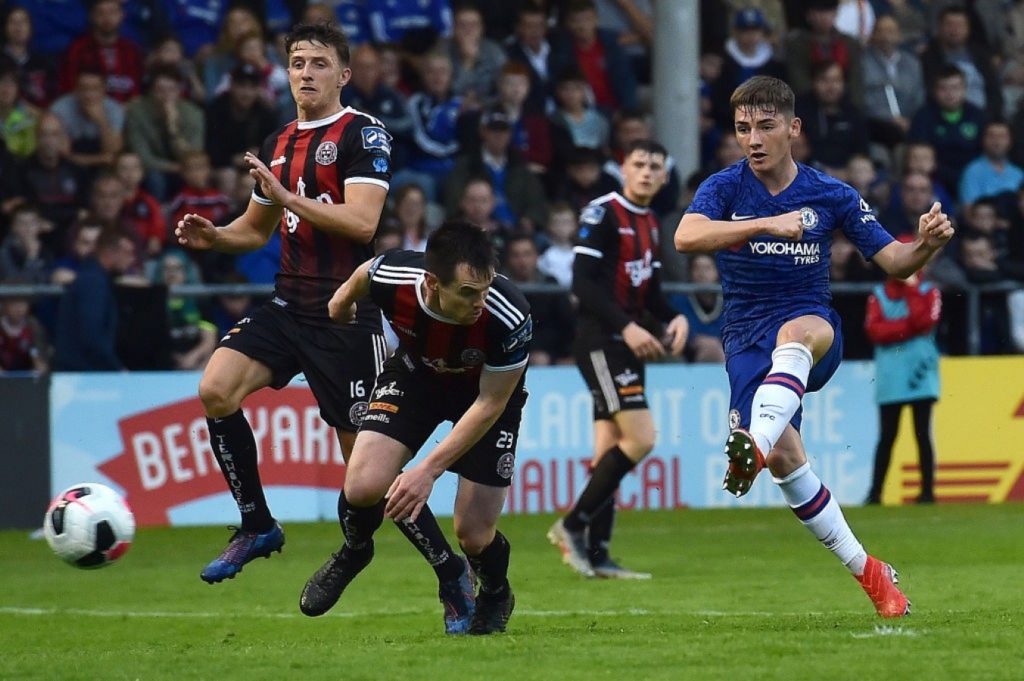 Billy Gilmour Debut In Kit