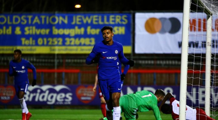 Chelsea V West Bromwich Albion Fa Youth Cup Fourth Round 1567059030