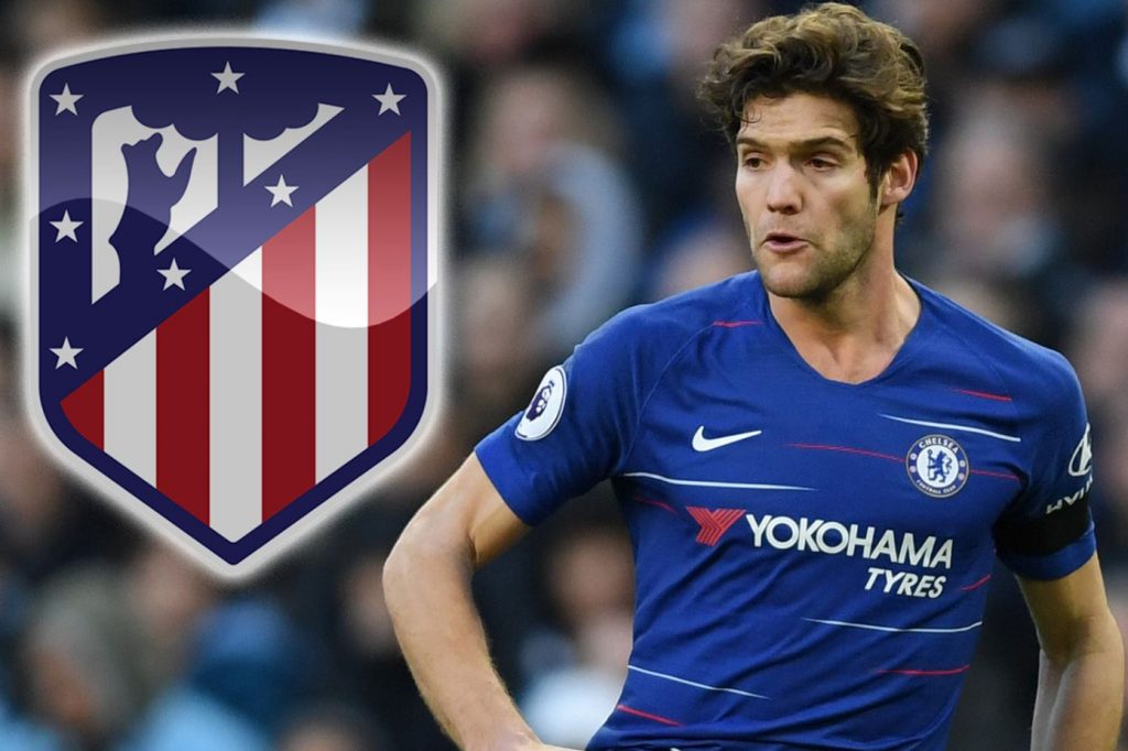 Marcos Alonso Atletco Madrid