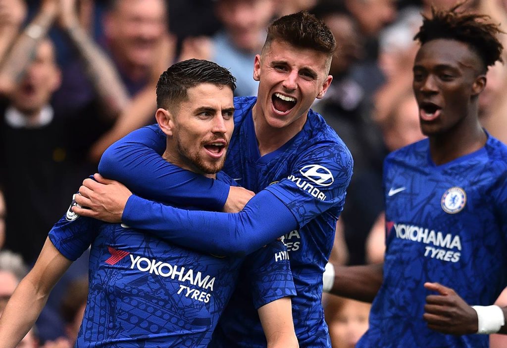 Jorginho, Mason Mount & Tammy Abraham