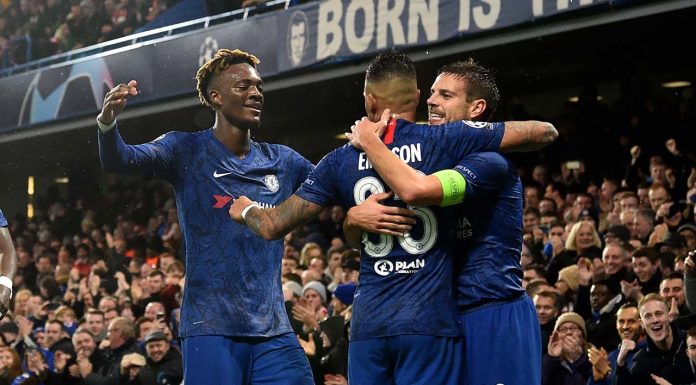 Chelsea V Lille Celebrations