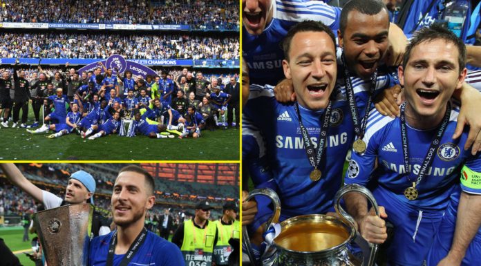 Talksport Chelsea Trophies