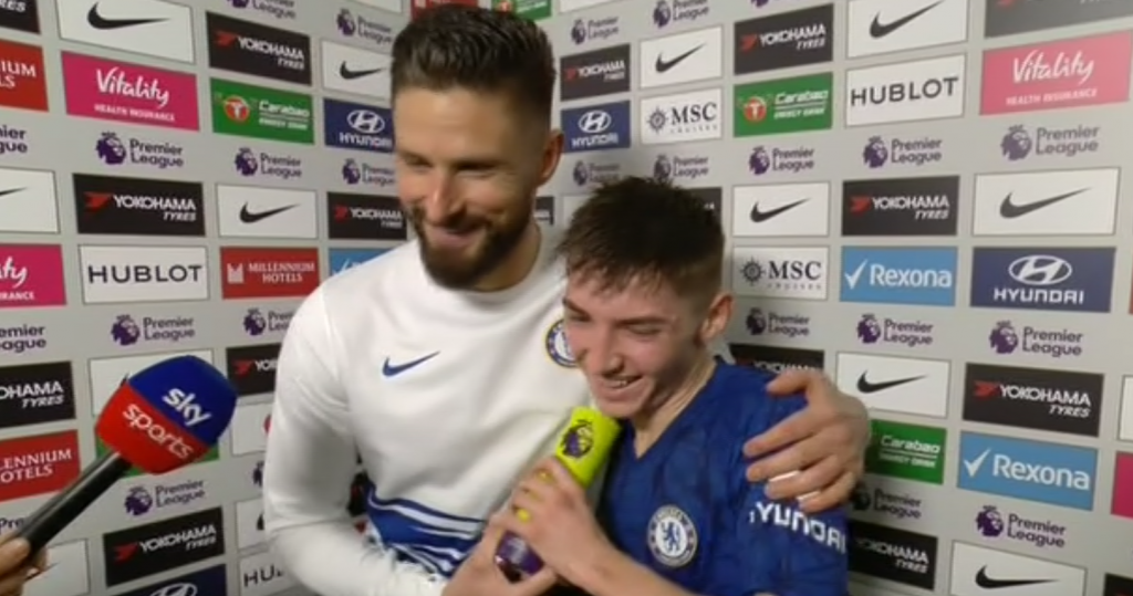 Billy Gilmour Olivier Giroud