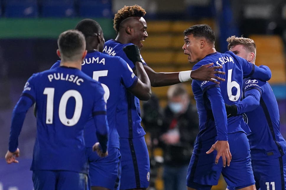 Thiago Silva Christian Pulisic Tammy Abraham Timo Werner Kurt Zouma