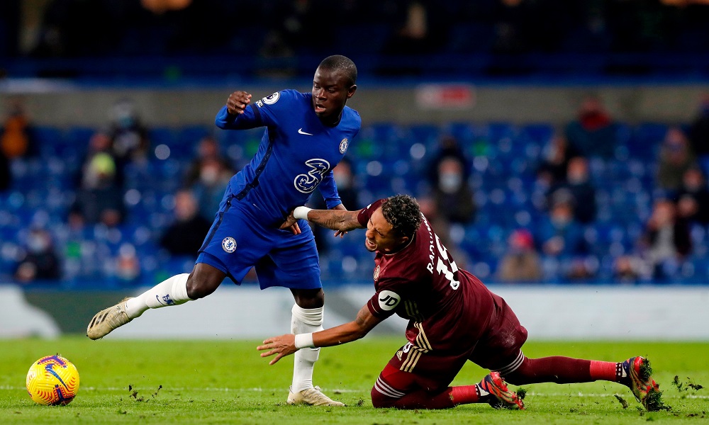 Ngolo Kante vs Leeds