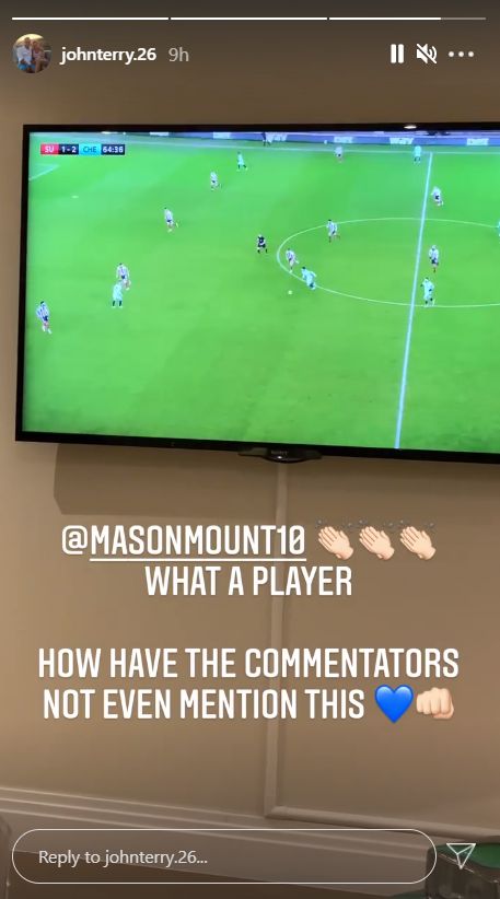 John Terry Mason Mount Instagram