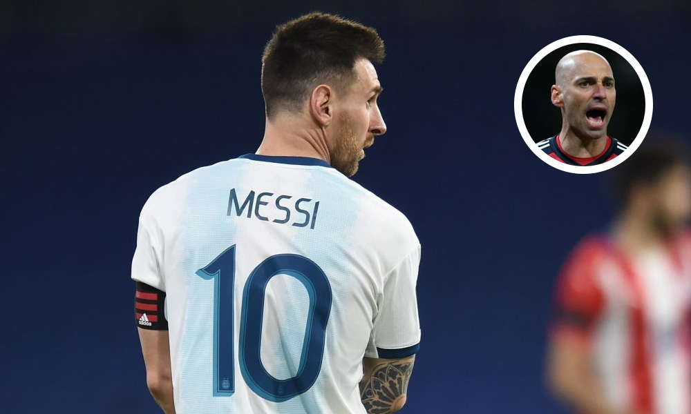 Lionel Mess Willy Caballero Argentina