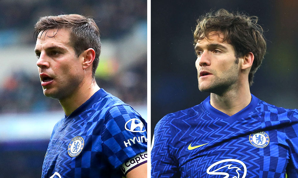 Cesar Azpiliceuta Marcos Alonso Chelsea