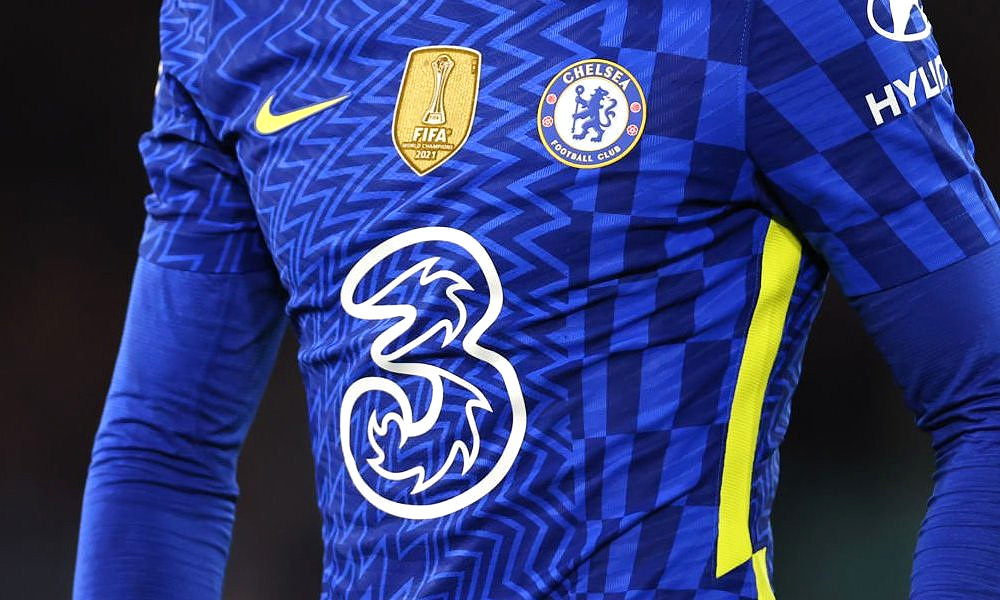 Chelsea Three Shirt Sponsor