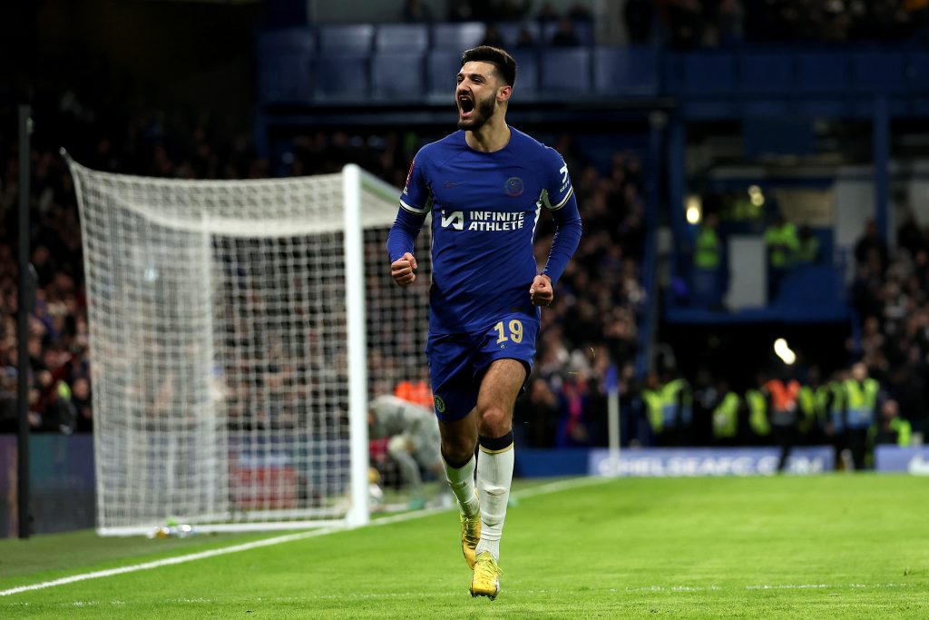 Armando Broja Chelsea V Preston North End Emirates Fa Cup Third Round