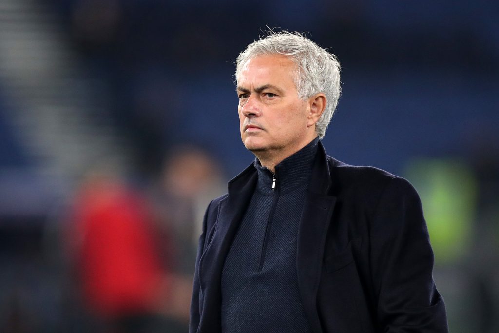 Jose Mourinho Ss Lazio V As Roma Coppa Italia