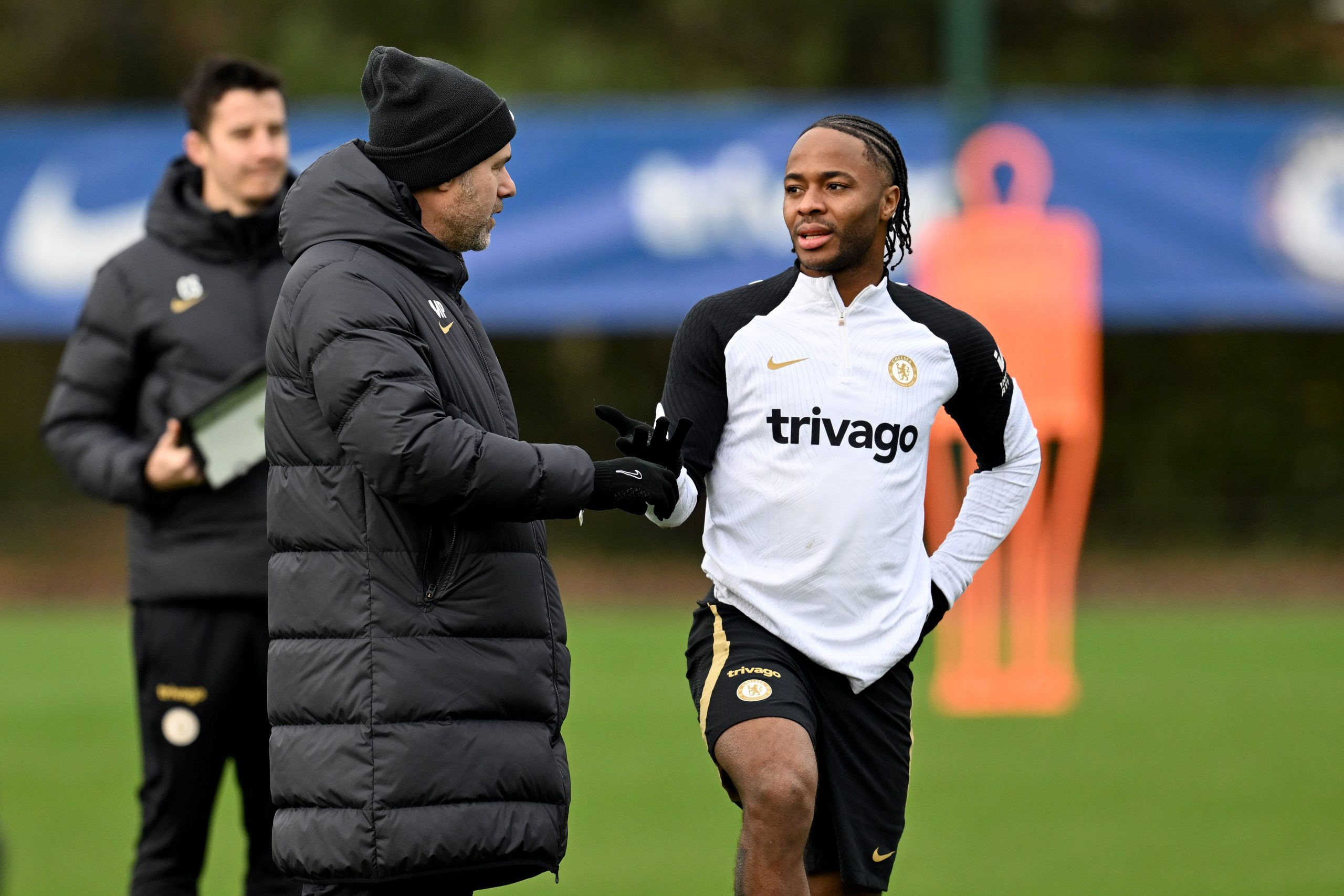 Poch Sterling Chelsea Training