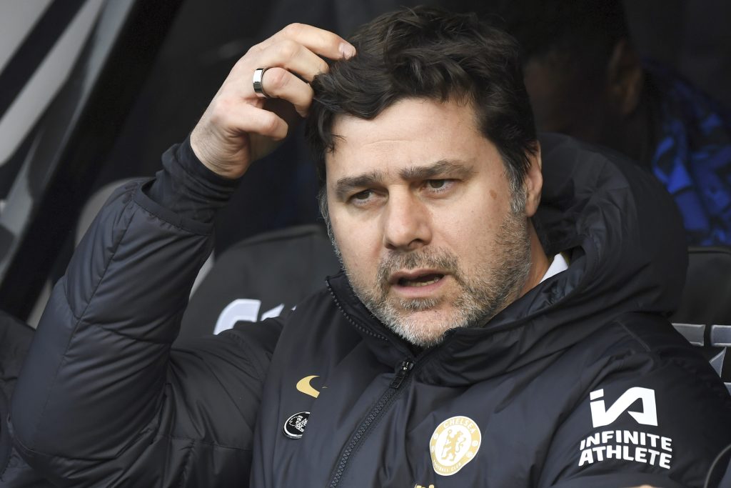 Chelsea's head coach Mauricio Pochettino ahead the English Premier League match between Sheffield United and Chelsea at Bramall Lane stadium