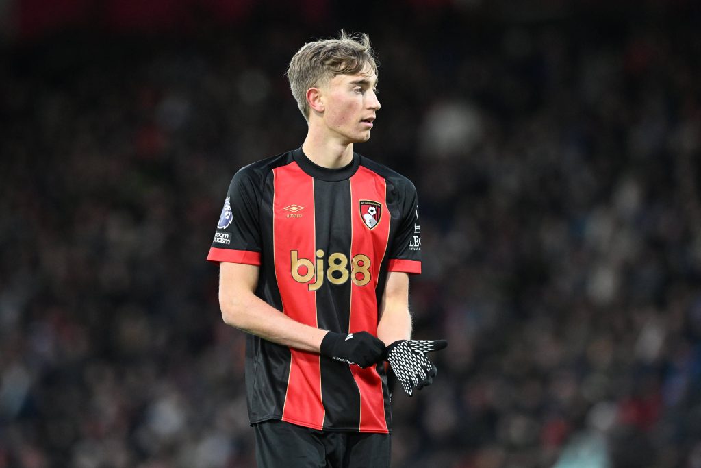 Dean Huijsen - Bournemouth V Everton Premier League 04/01/2025.