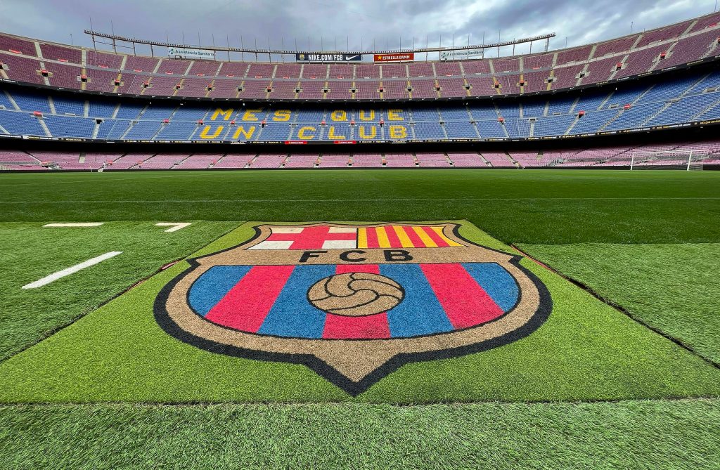 Camp Nou Barcelona Logo Spain