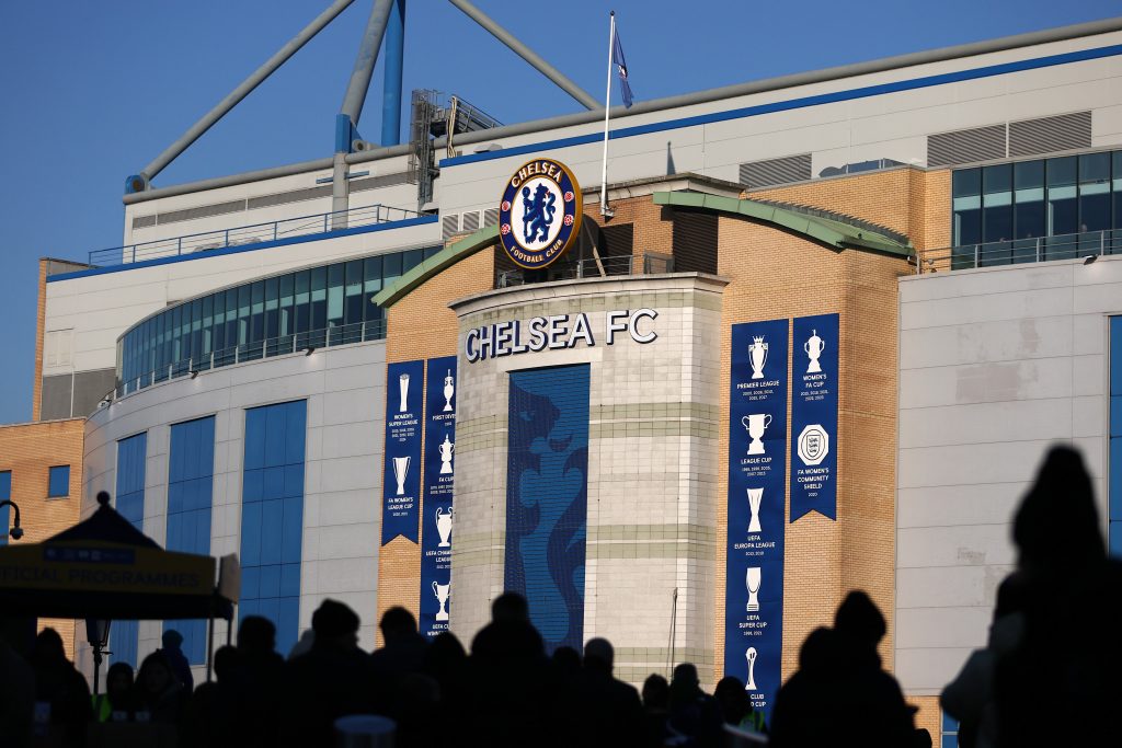 outside stamford bridge stadium chelsea