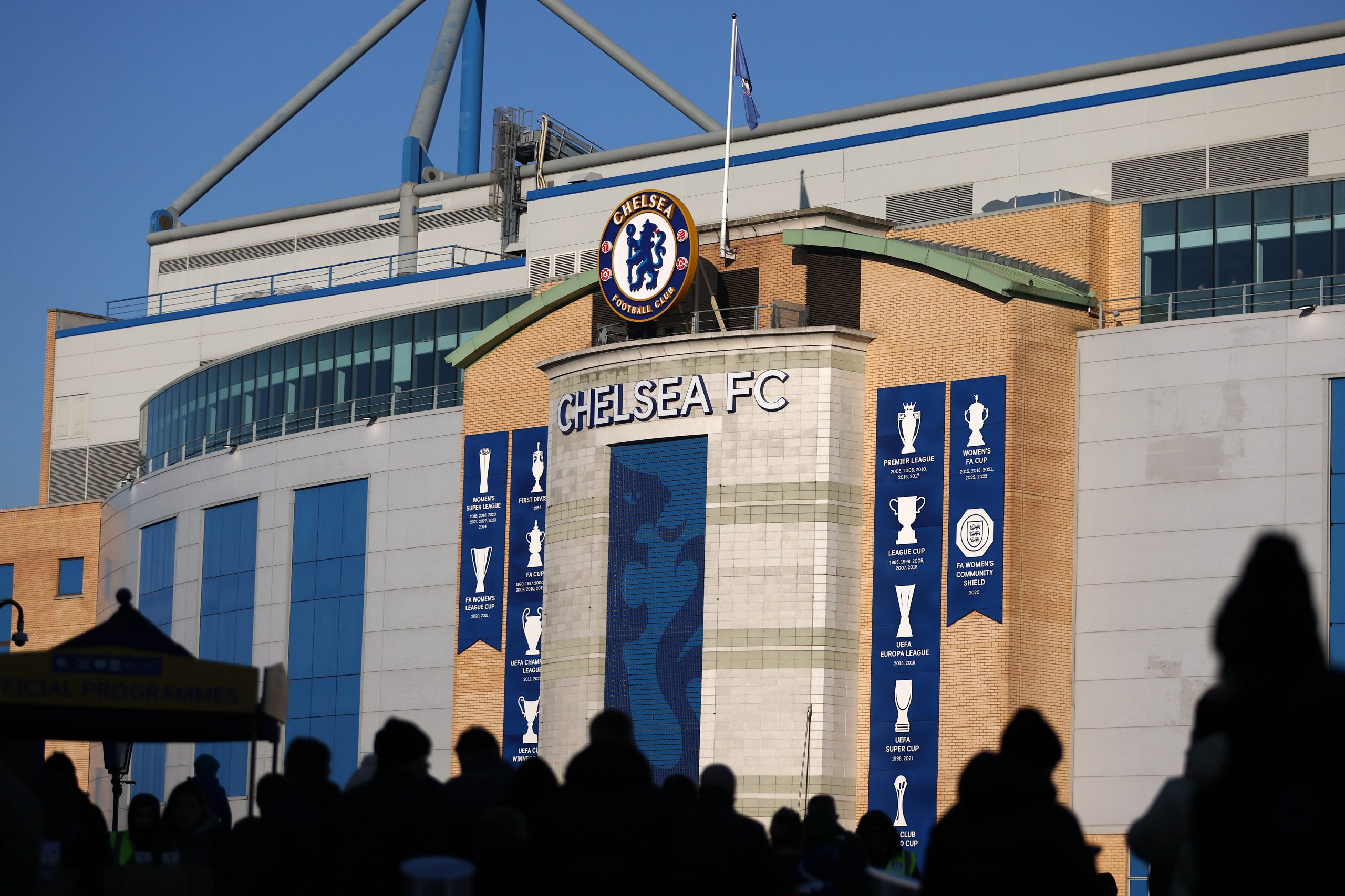 outside stamford bridge stadium chelsea
