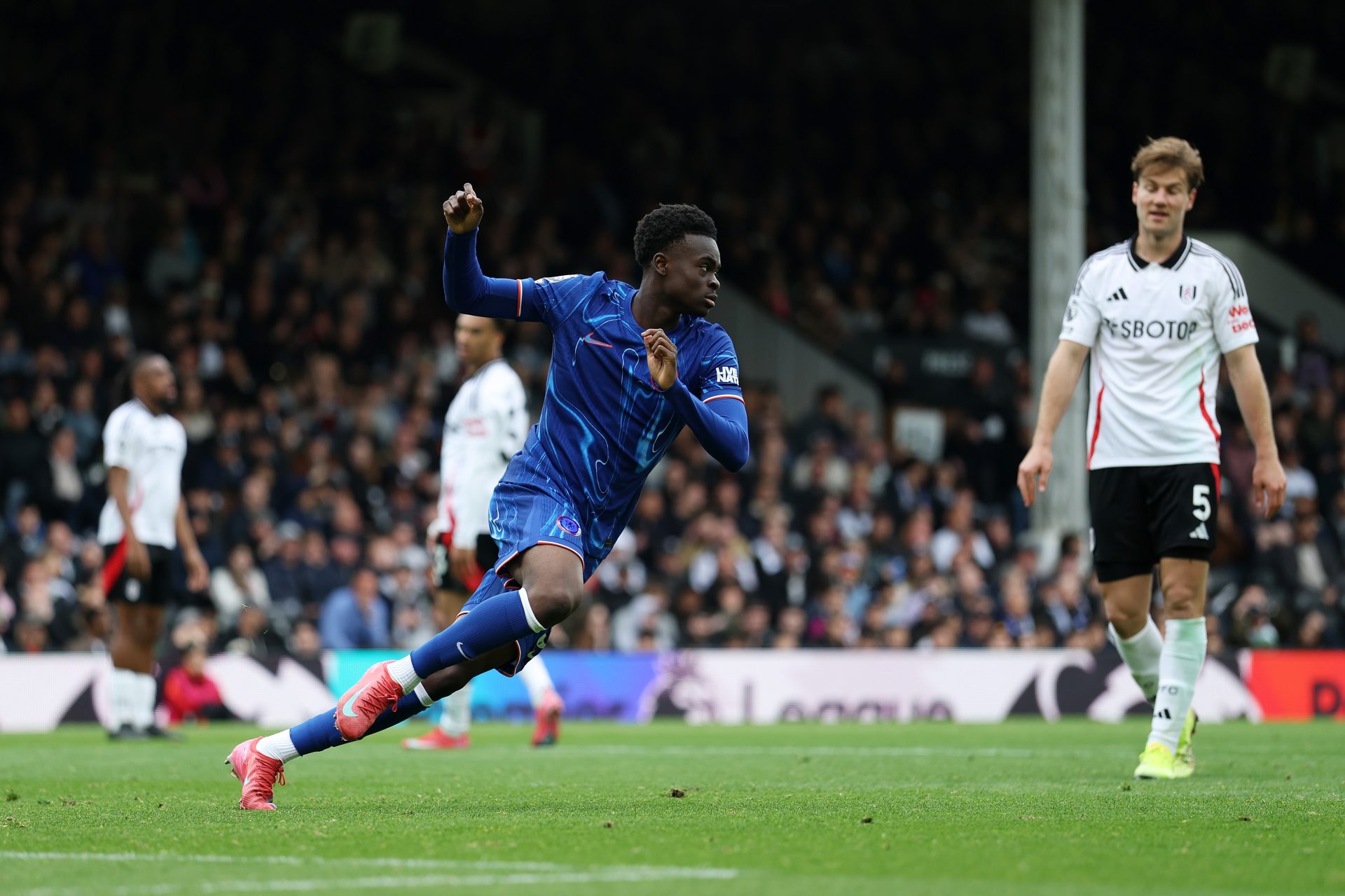 Tyrique George Fulham v Chelsea Premier League