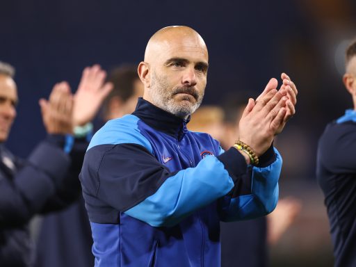 Enzo Maresca Chelsea v Manchester United Premier League