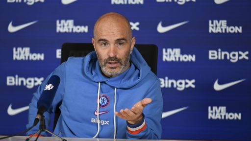 Enzo Maresca Chelsea Training Session And Press Conference