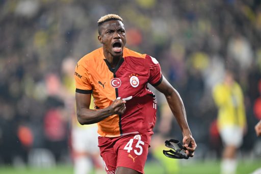 Victor Osimhen Fenerbahce v Galatasaray Turkish Cup