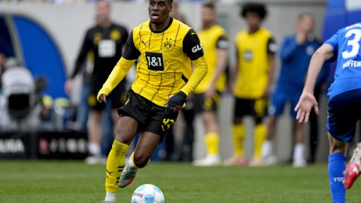 Jamie Gittens TSG Hoffenheim v Borussia Dortmund Bundesliga