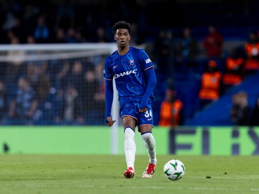 Josh Acheampong Chelsea FC v Djurgarden UEFA Conference League / Semi Final Second Leg