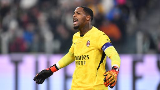 Mike Maignan Juventus v AC Milan Serie A