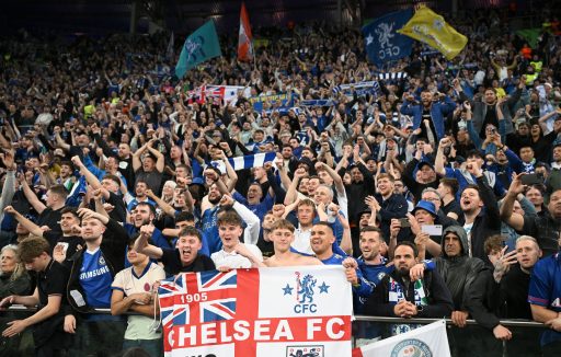 Chelsea Fans Real Betis Balompie v Chelsea FC UEFA Conference League Final