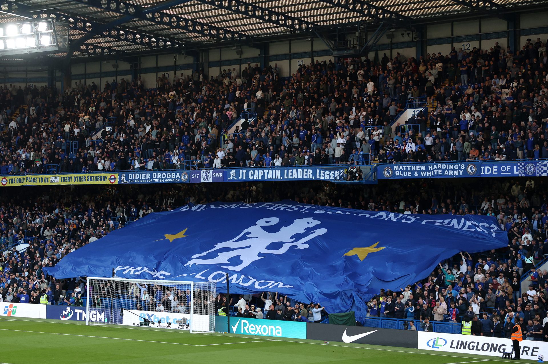 Matthew Harding Flag Stamford Bridge Chelsea