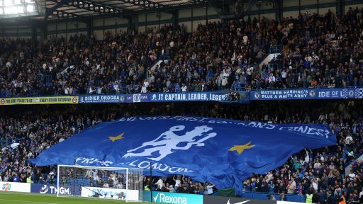 Matthew Harding Flag Stamford Bridge Chelsea