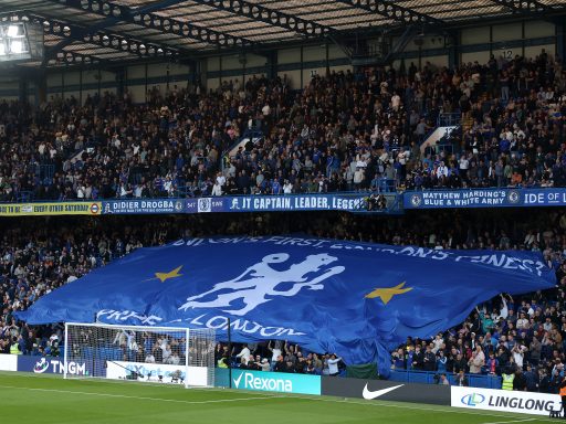 Matthew Harding Flag Stamford Bridge Chelsea