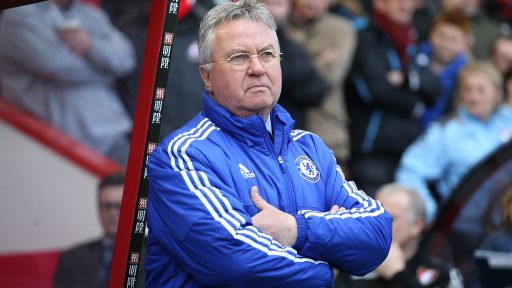 Guus Hiddink Interim manager of Chelsea
