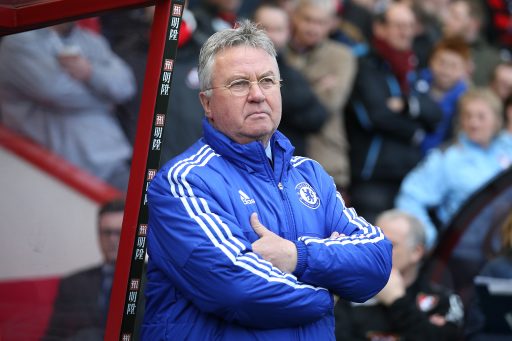 Guus Hiddink Interim manager of Chelsea