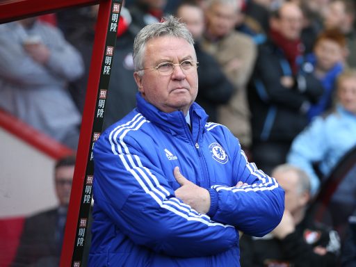 Guus Hiddink Interim manager of Chelsea