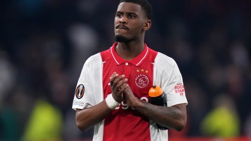 Jorrel Hato Ajax v Eintracht Frankfurt UEFA Europa League