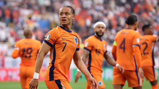 Xavi Simons Netherlands v England: Semi Final UEFA EURO